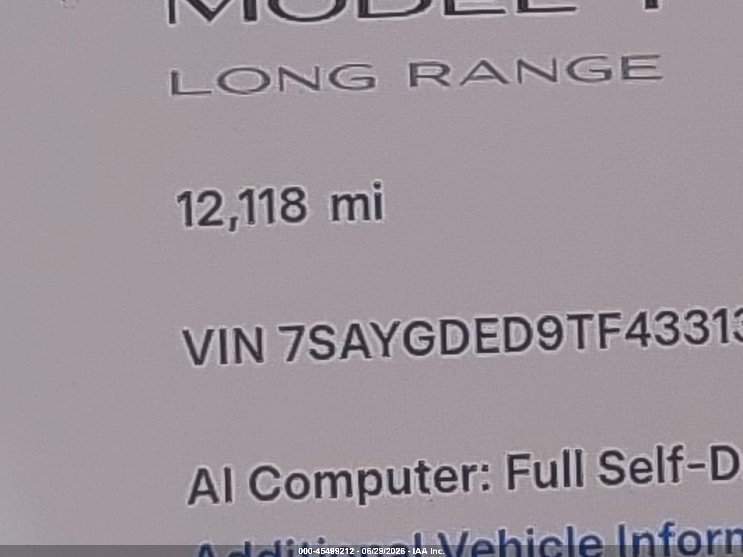 2026 TESLA MODEL Y