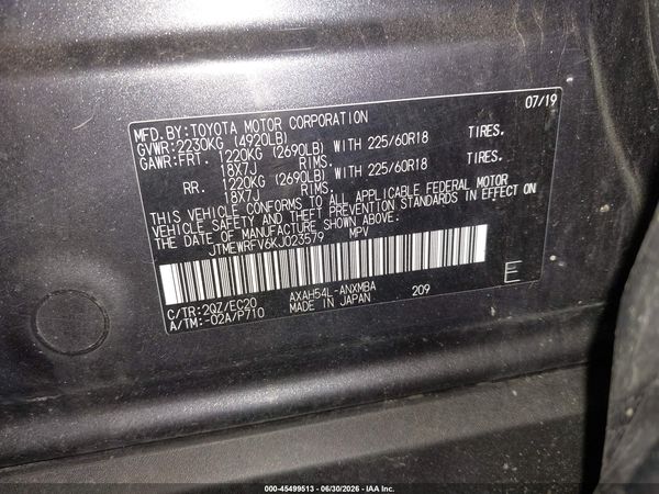 2019 TOYOTA RAV4 HYBRID XSE