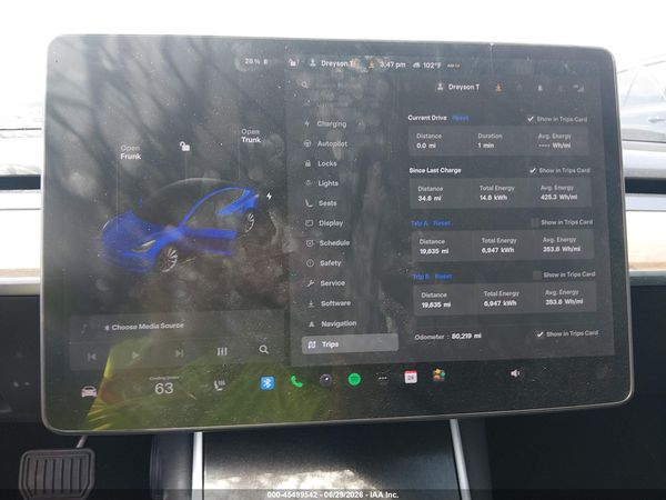 2020 TESLA MODEL 3