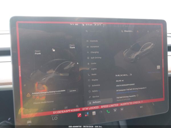 2023 TESLA MODEL 3 REAR-WHEEL DRIVE