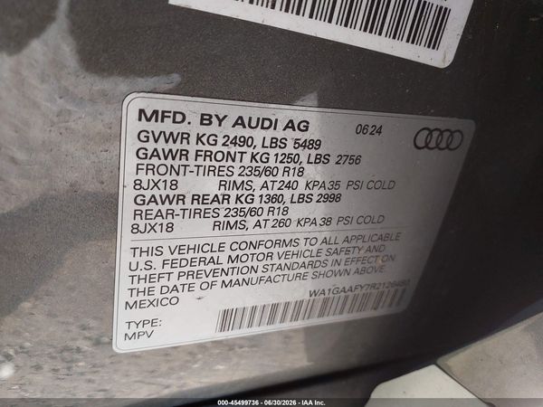 2024 AUDI Q5