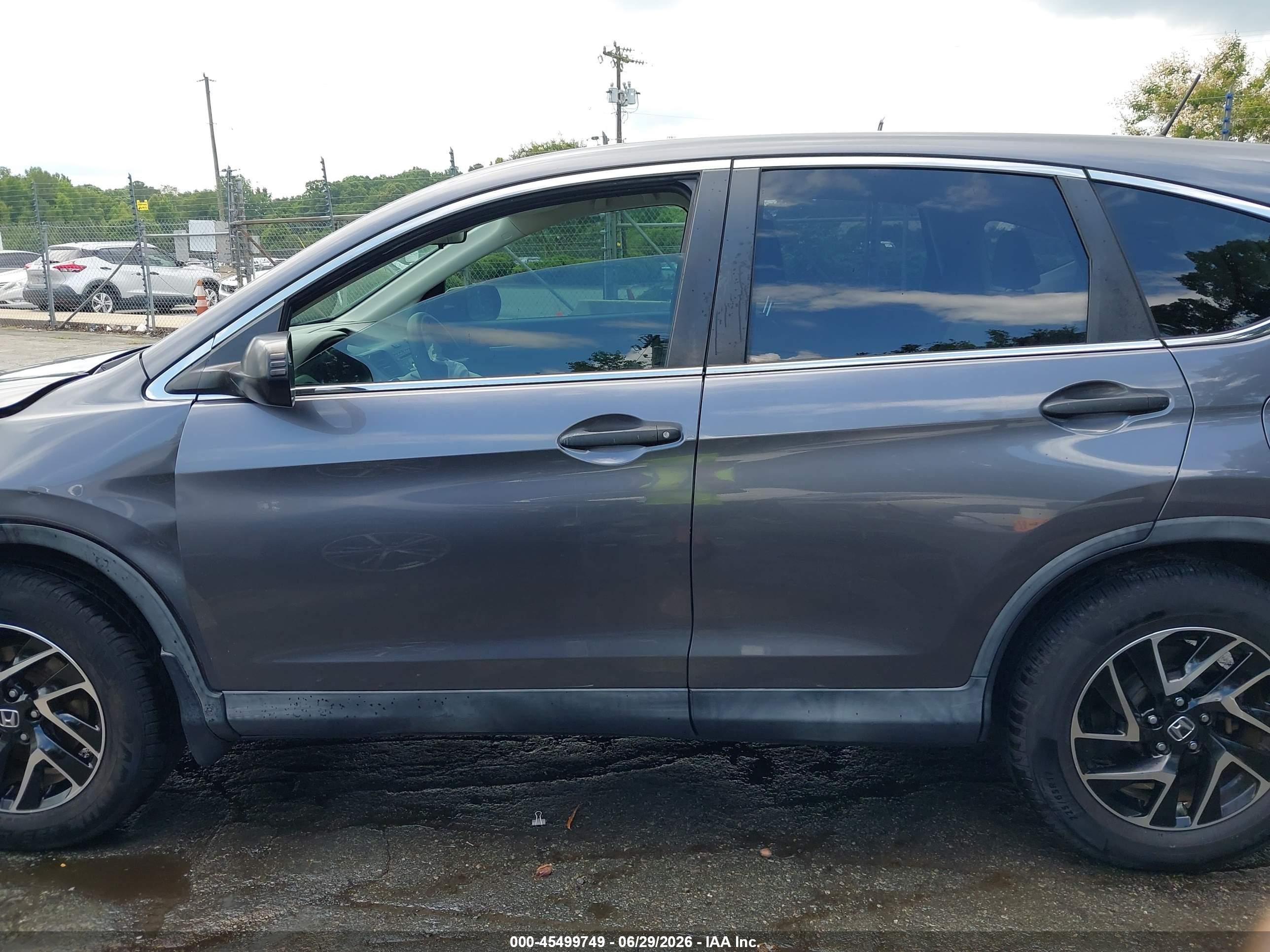 2016 HONDA CR-V SE
