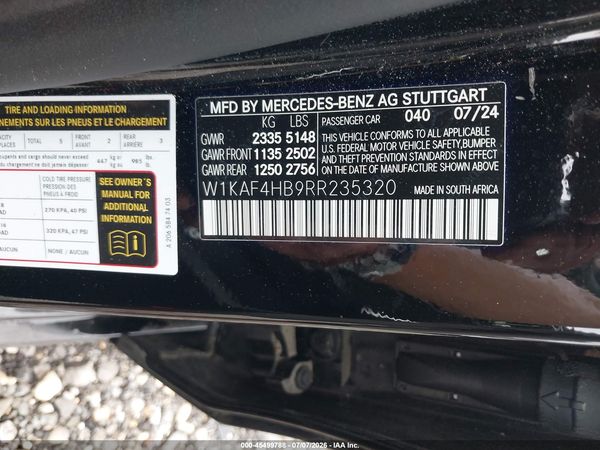 2024 MERCEDES-BENZ C 300