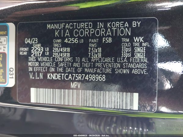 2024 KIA SELTOS SX TURBO