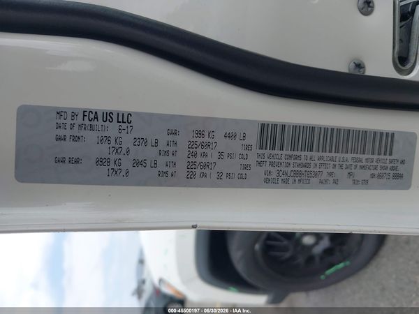 2017 JEEP COMPASS LATITUDE