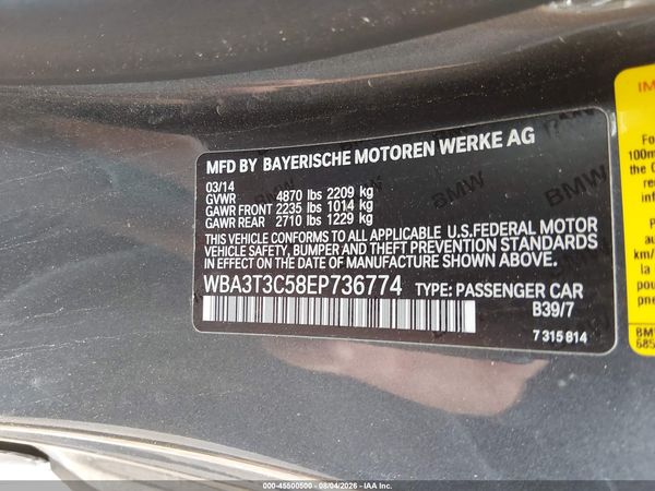 2014 BMW 435I