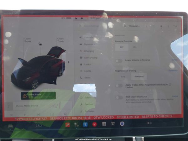 2020 TESLA MODEL Y