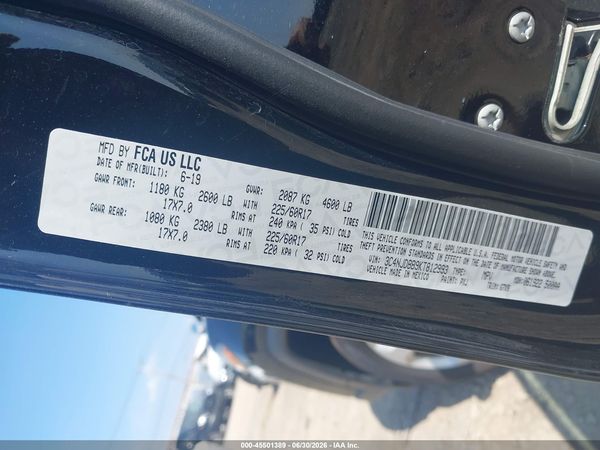 2019 JEEP COMPASS LATITUDE 4X4