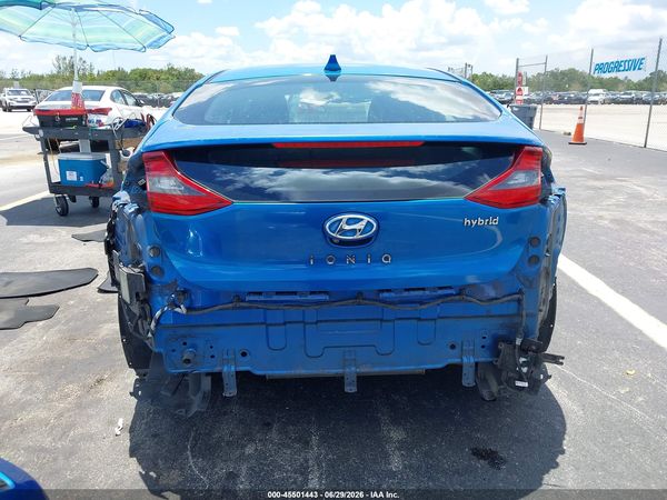 2017 HYUNDAI IONIQ HYBRID SEL