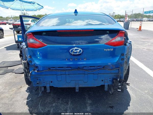 2017 HYUNDAI IONIQ HYBRID SEL