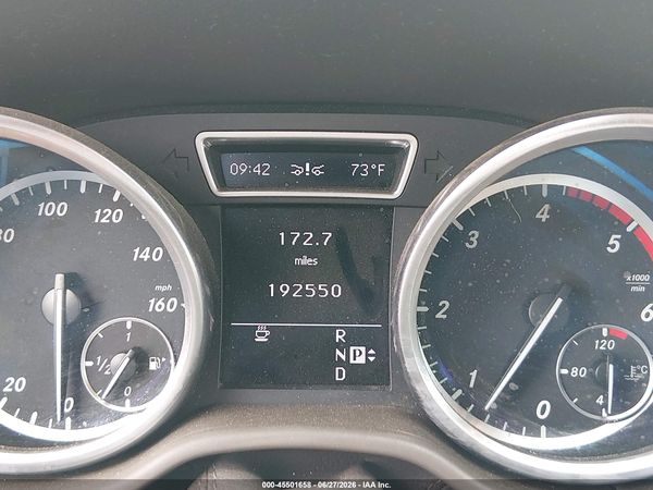 2012 MERCEDES-BENZ ML 350 BLUETEC 4MATIC