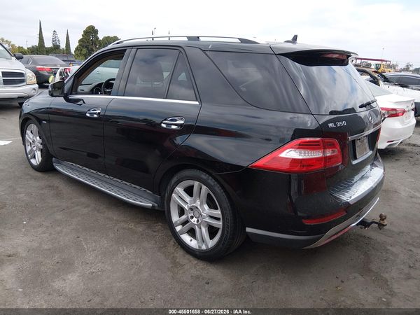 2012 MERCEDES-BENZ ML 350 BLUETEC 4MATIC