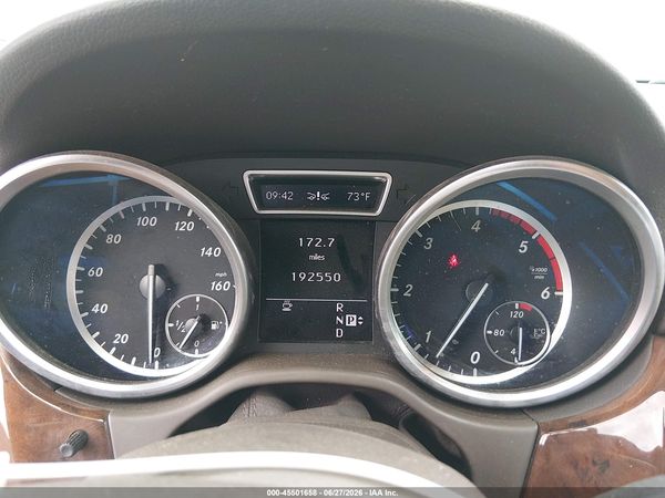 2012 MERCEDES-BENZ ML 350 BLUETEC 4MATIC