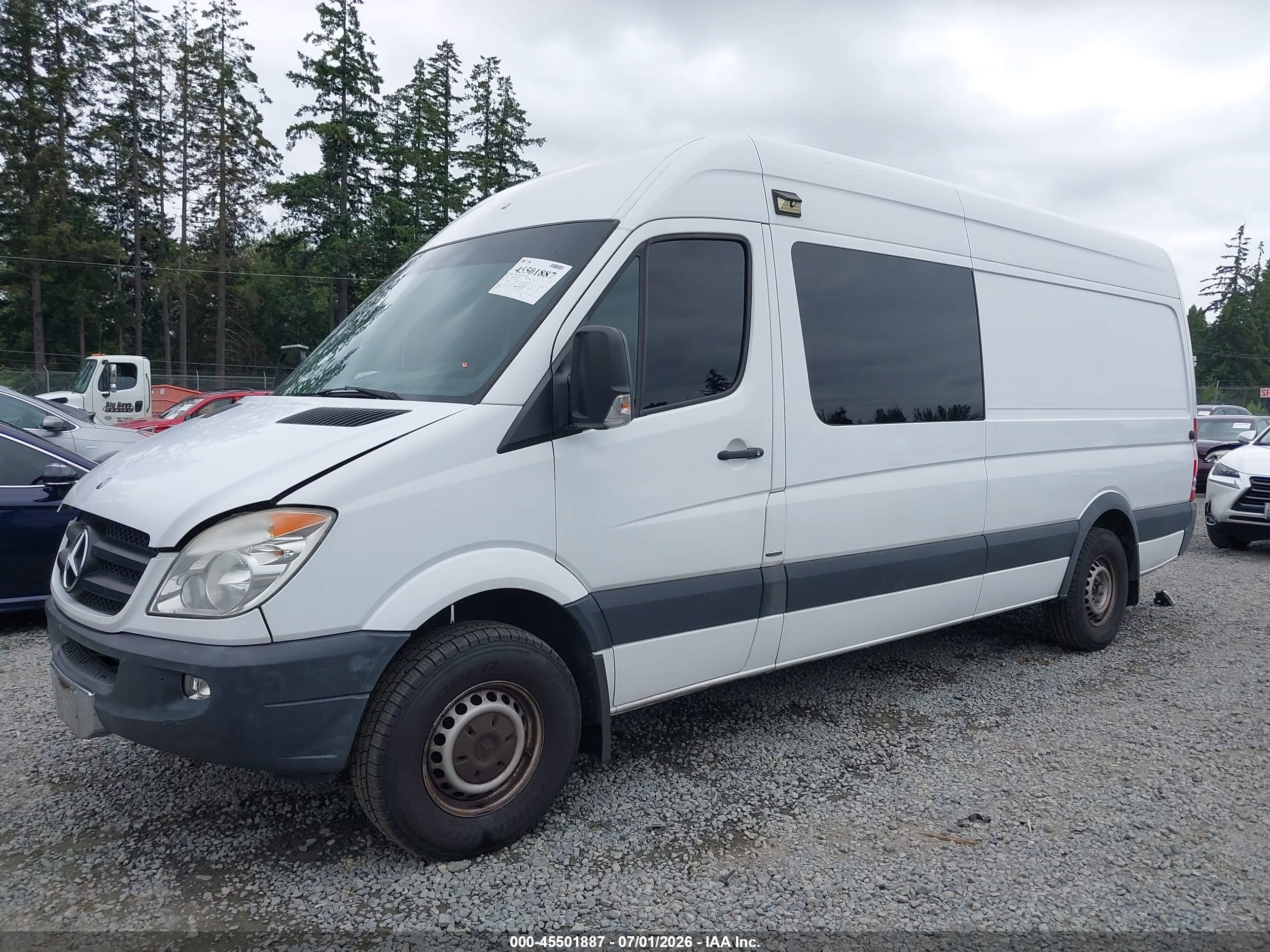 2013 MERCEDES-BENZ SPRINTER 2500 HIGH  ROOF