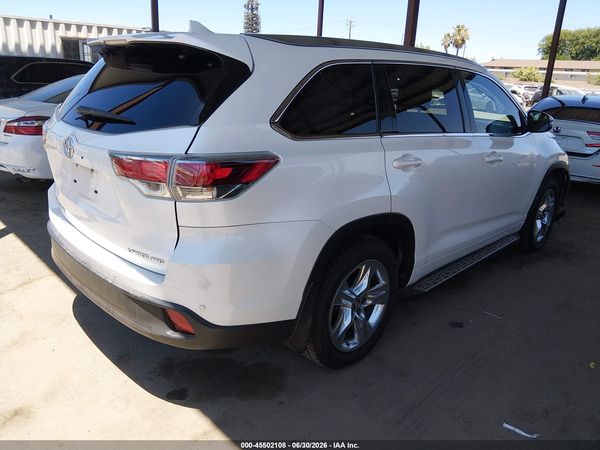 2016 TOYOTA HIGHLANDER LIMITED V6