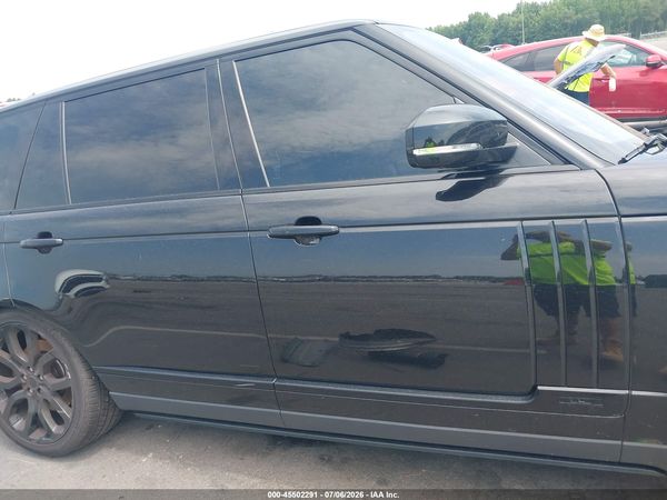 2016 LAND ROVER RANGE ROVER 5.0L V8 SUPERCHARGED