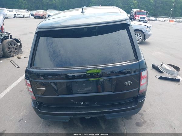 2016 LAND ROVER RANGE ROVER 5.0L V8 SUPERCHARGED