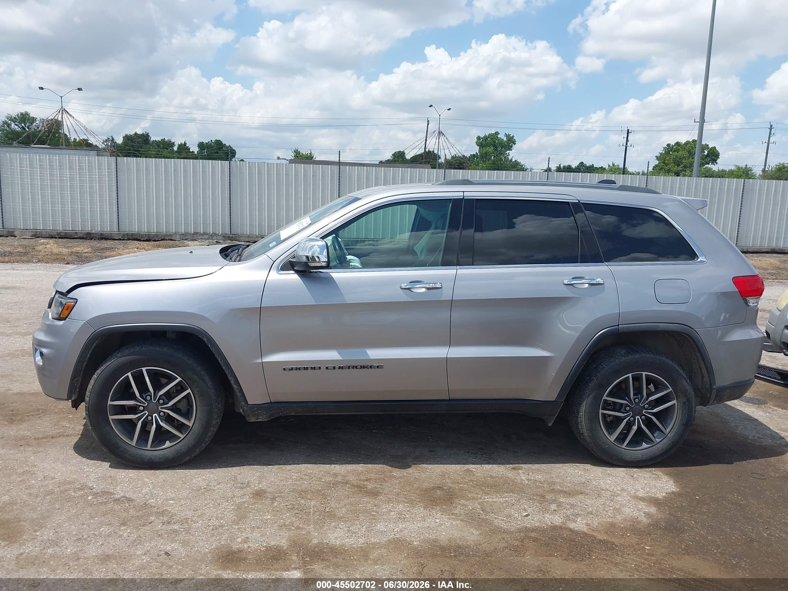 2019 JEEP GRAND CHEROKEE LIMITED 4X2