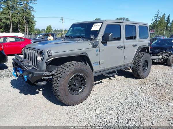 2021 JEEP WRANGLER 4XE UNLIMITED RUBICON 4X4