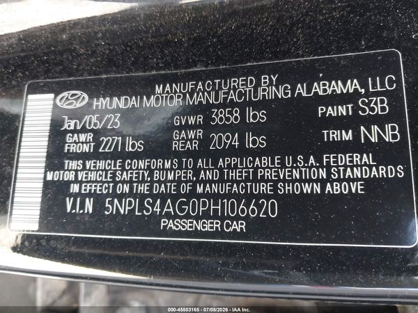 2023 HYUNDAI ELANTRA SEL
