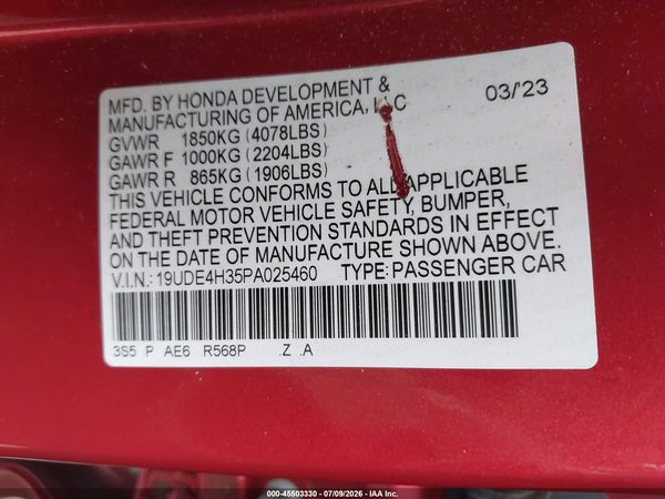 2023 ACURA INTEGRA A-SPEC