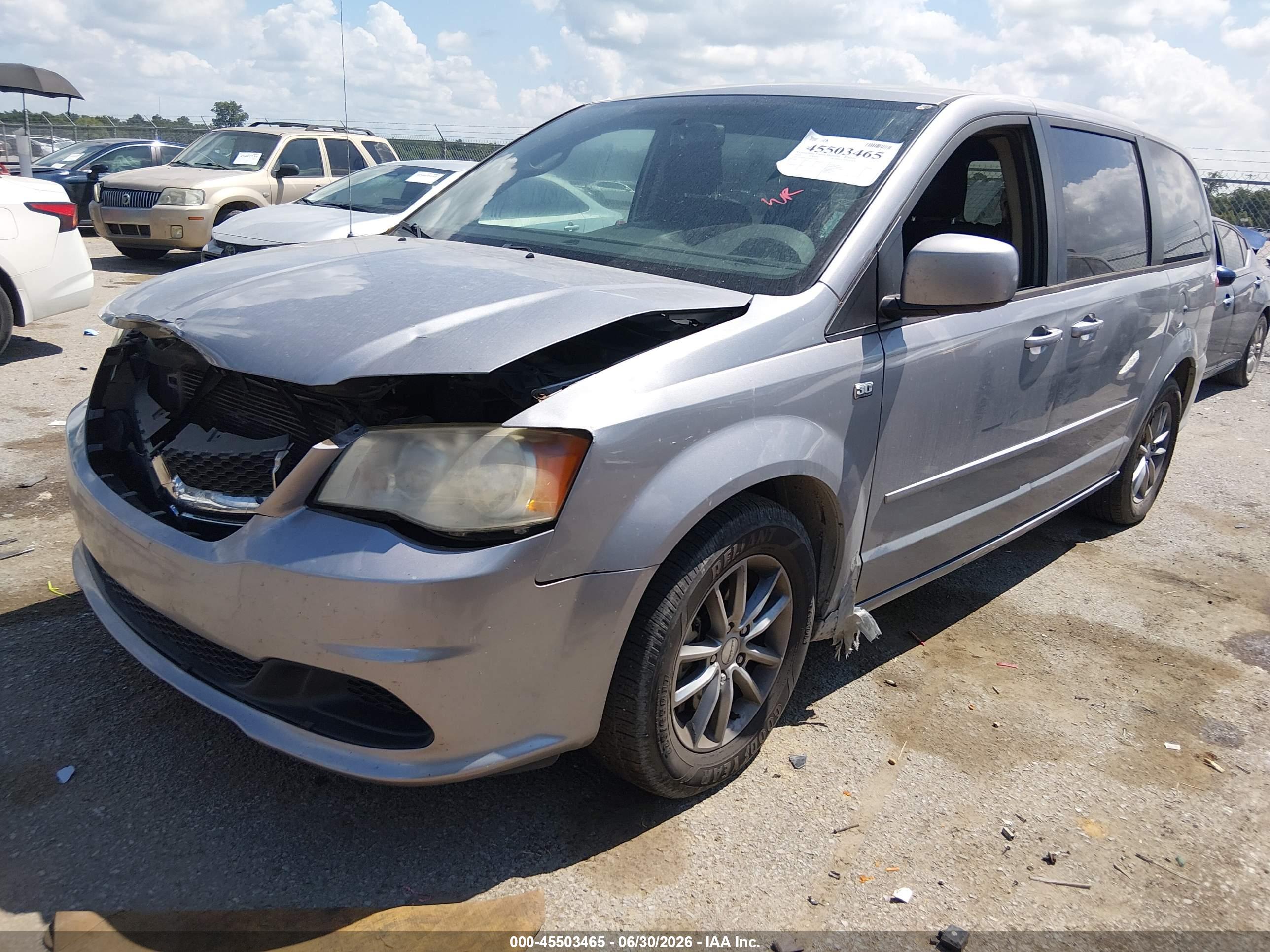 2014 DODGE GRAND CARAVAN SE 30TH ANNIVERSARY