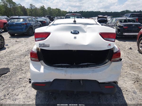 2018 KIA RIO S