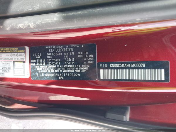 2026 KIA CARNIVAL MPV HYBRID EX