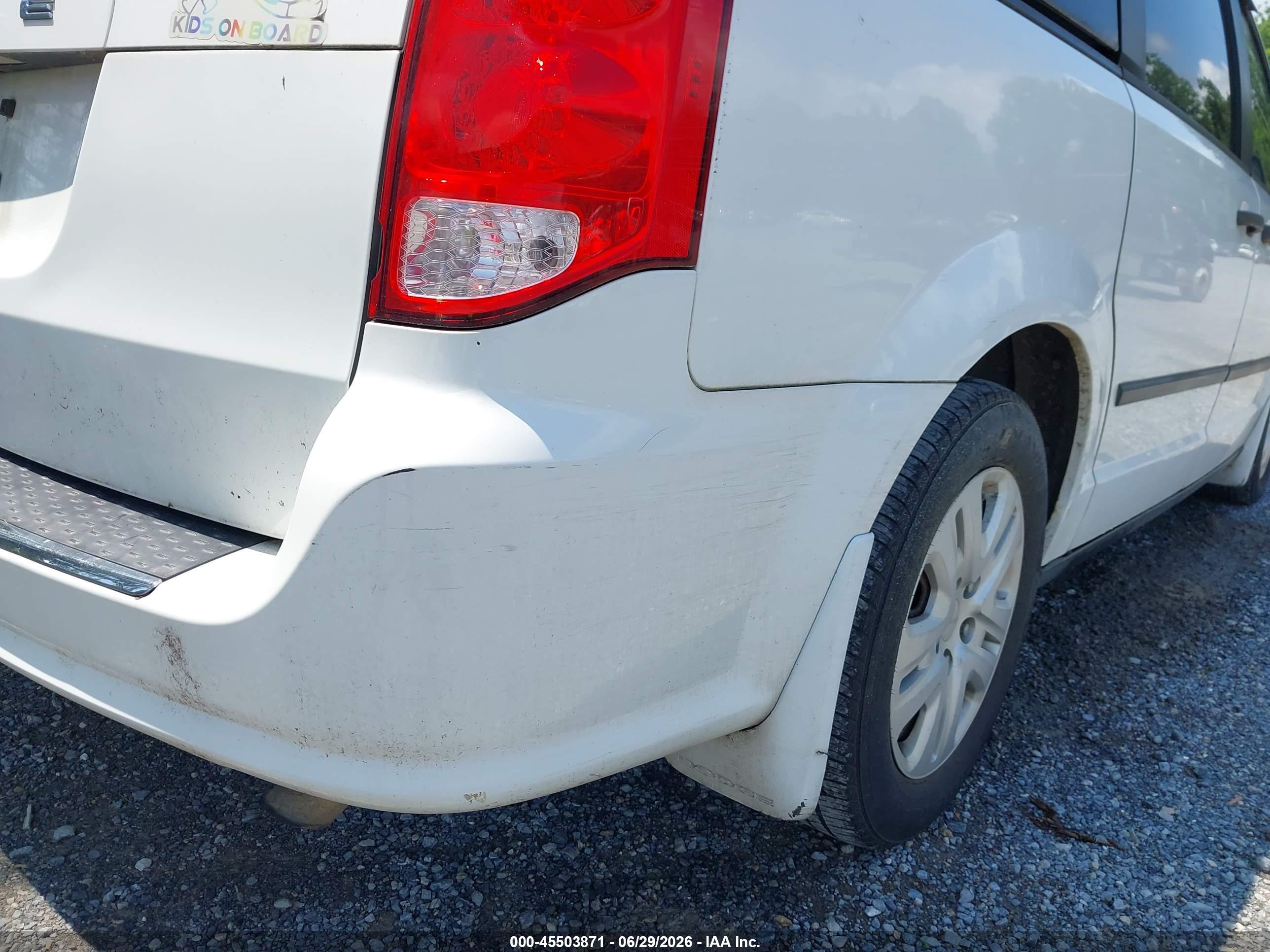 2014 DODGE GRAND CARAVAN AMERICAN VALUE PKG