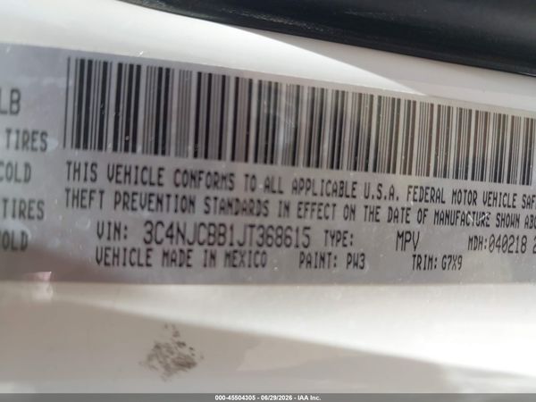 2018 JEEP COMPASS LATITUDE FWD