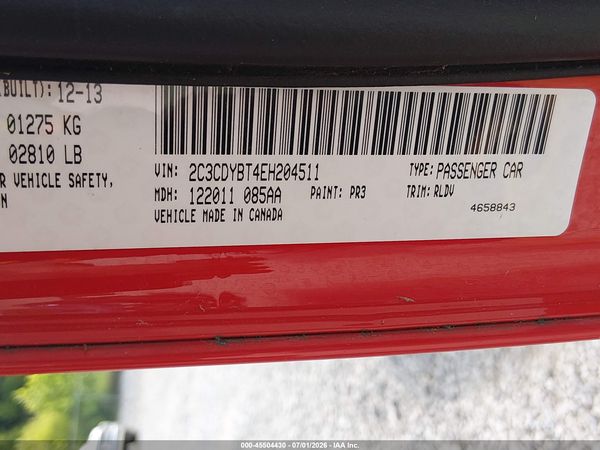 2014 DODGE CHALLENGER R/T PLUS