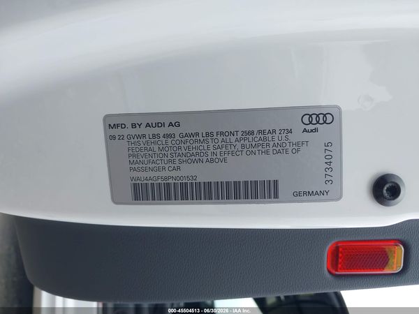 2023 AUDI A5 CABRIOLET