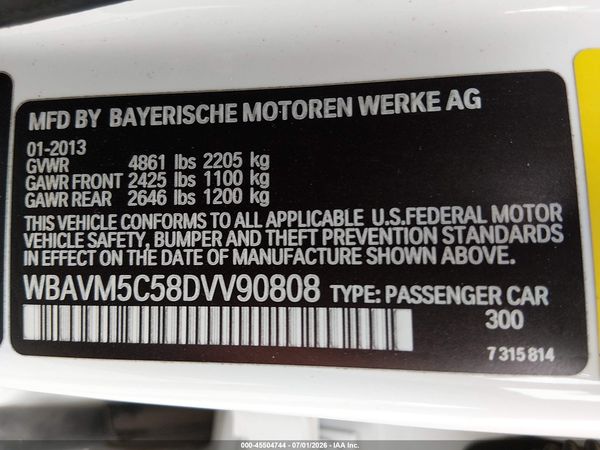 2013 BMW X1 XDRIVE35I