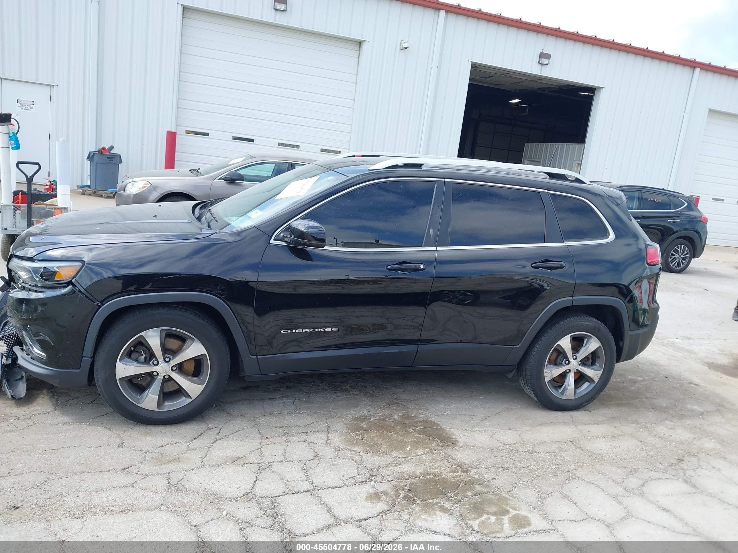 2019 JEEP CHEROKEE LIMITED 4X4