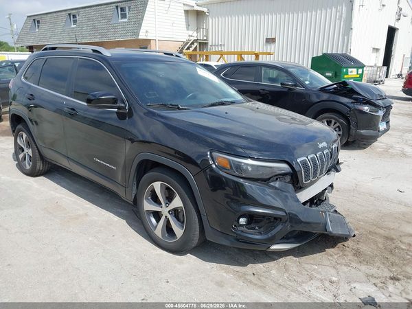 2019 JEEP CHEROKEE LIMITED 4X4