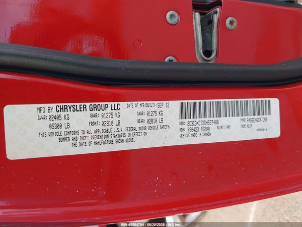 2013 DODGE CHARGER ROAD/TRACK