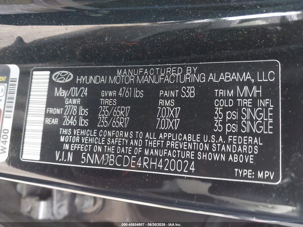 2024 HYUNDAI TUCSON SEL
