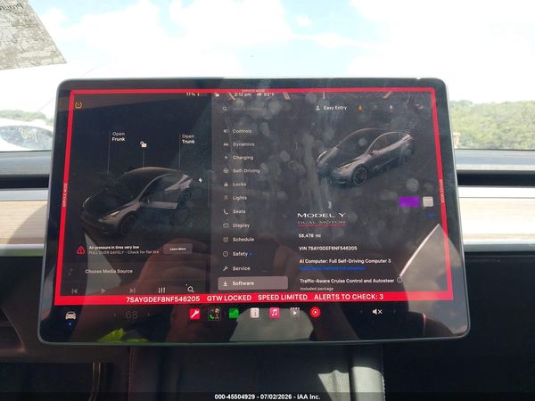 2022 TESLA MODEL Y