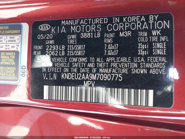 2021 KIA SELTOS S