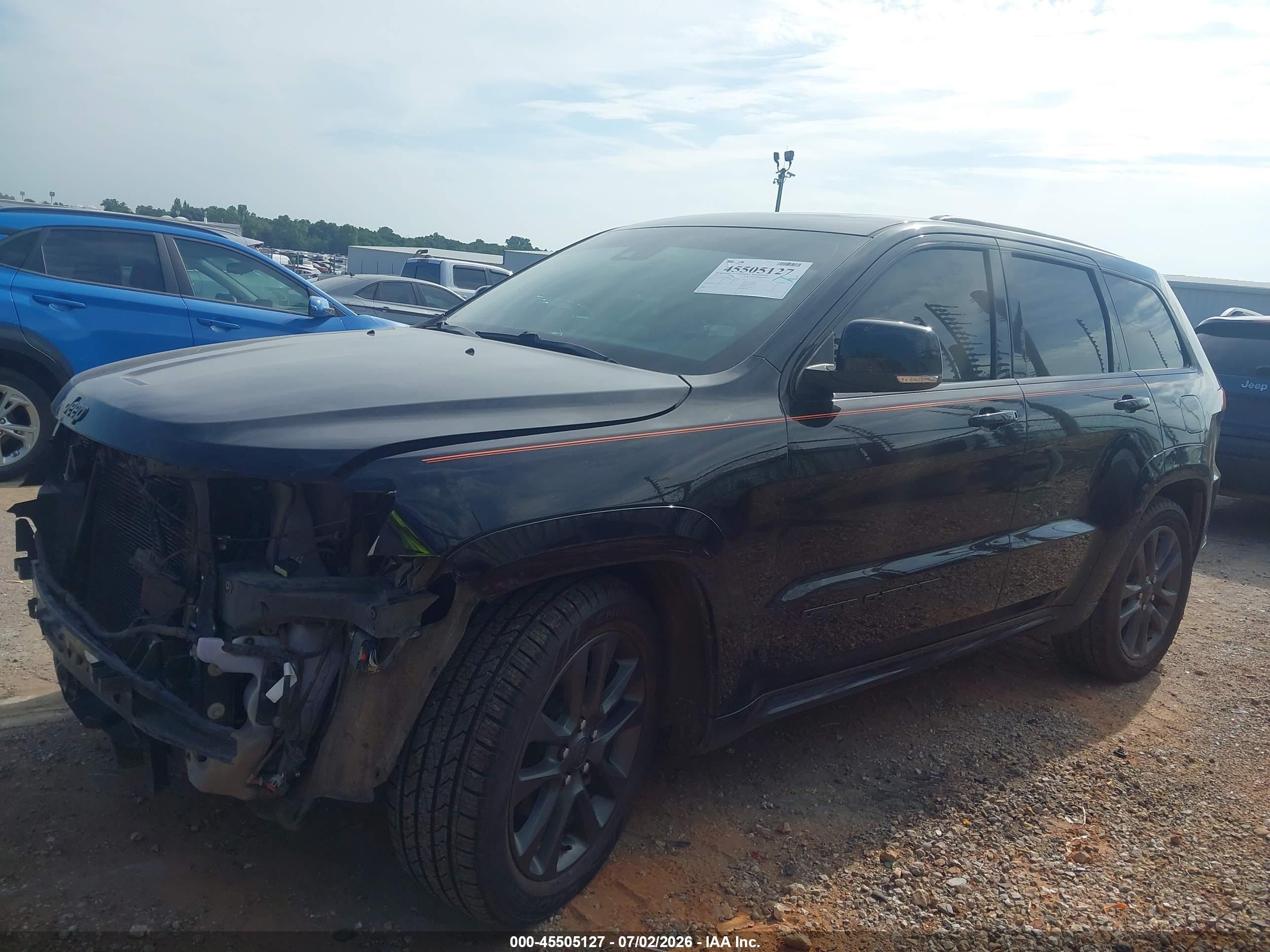 2018 JEEP GRAND CHEROKEE HIGH ALTITUDE 4X4