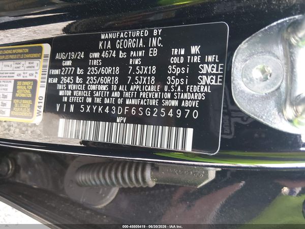 2025 KIA SPORTAGE SX
