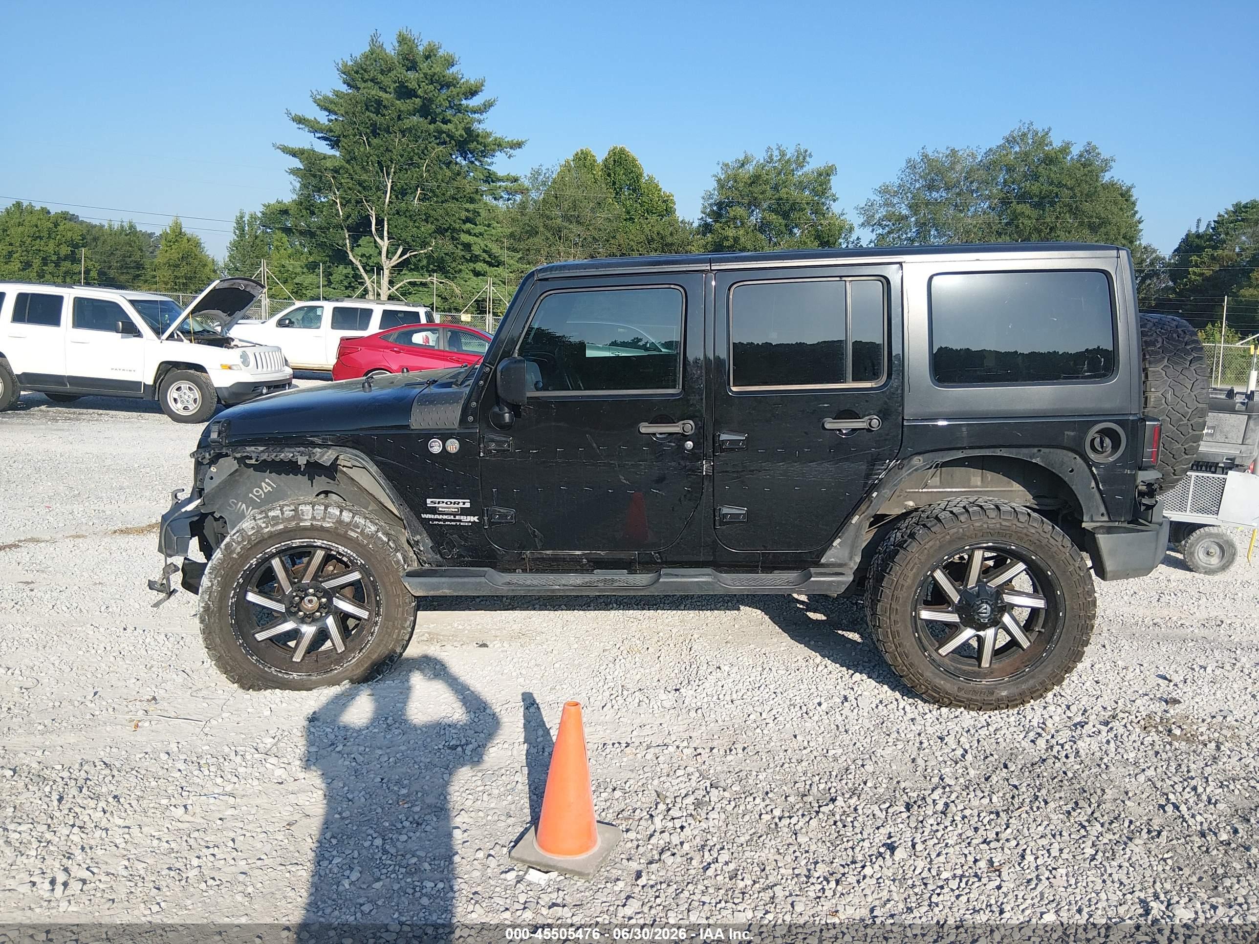 2018 JEEP WRANGLER JK UNLIMITED SPORT S 4X4