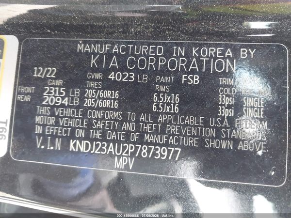 2023 KIA SOUL LX