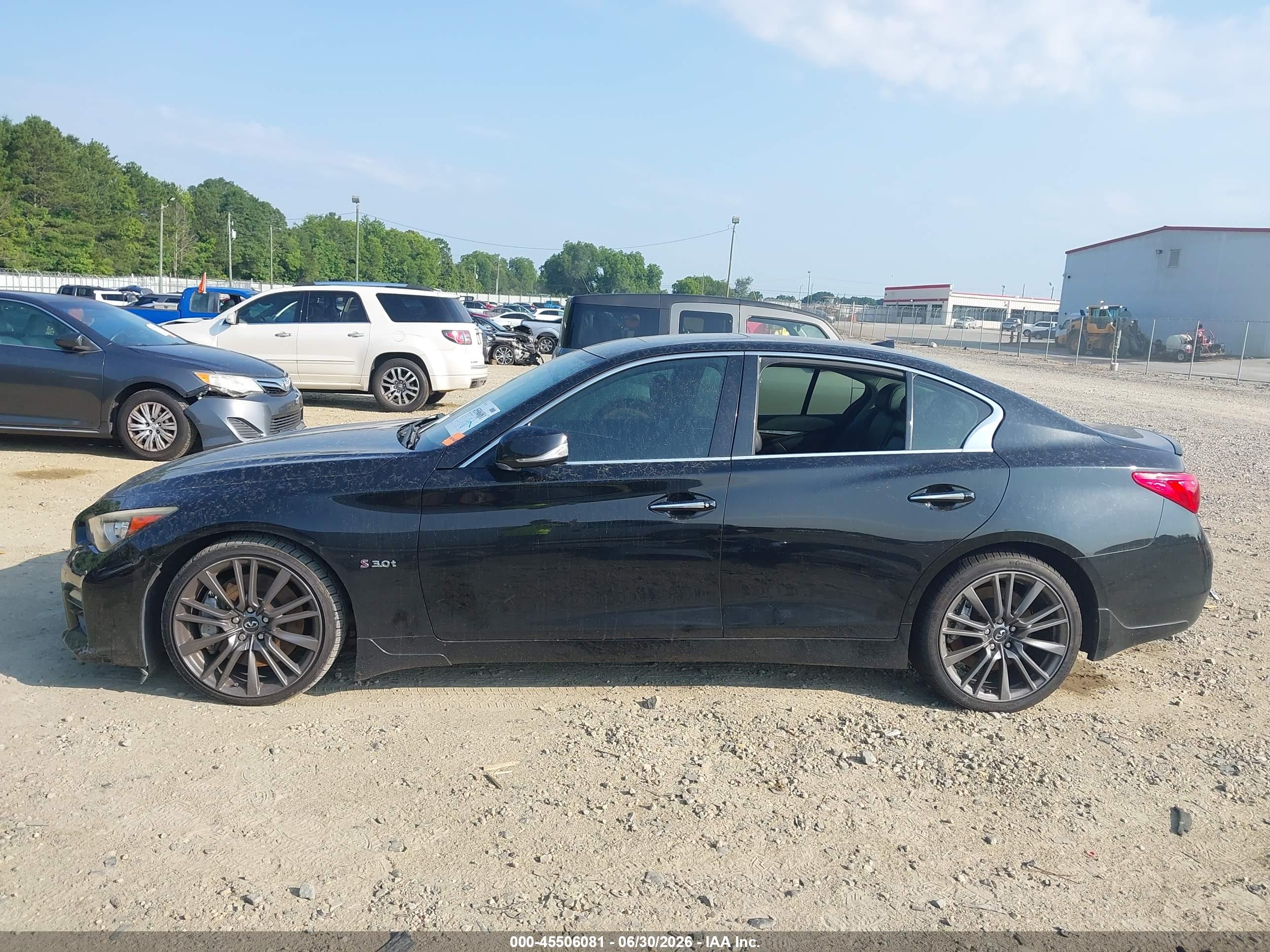 2016 INFINITI Q50 3.0T RED SPORT 400
