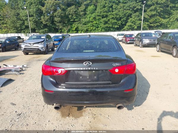 2016 INFINITI Q50 3.0T RED SPORT 400
