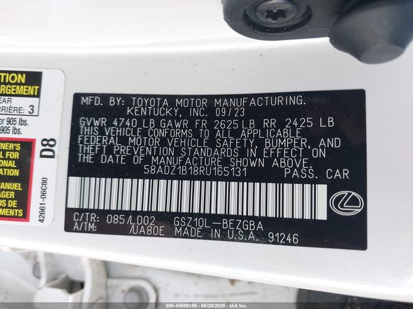 2024 LEXUS ES 350 350 Premium