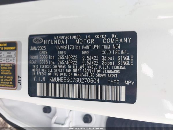 2025 GENESIS GV80 3.5T PRESTIGE AWD