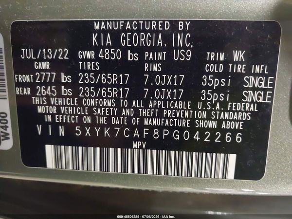 2023 KIA SPORTAGE X-PRO PRESTIGE