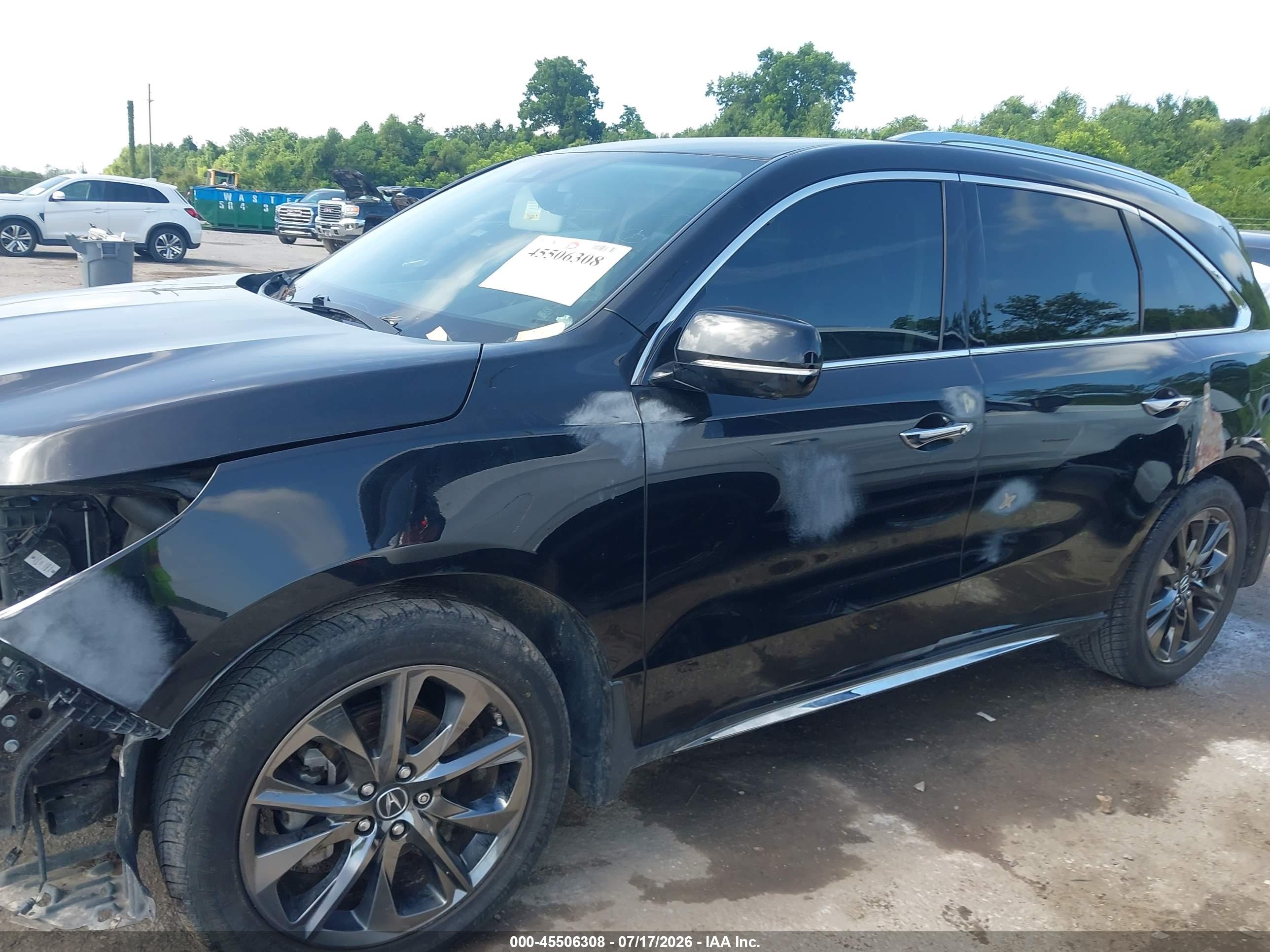 2018 ACURA MDX ADVANCE PACKAGE