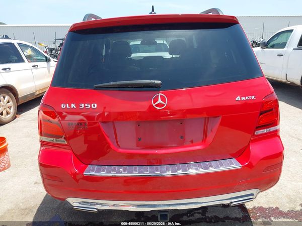 2015 MERCEDES-BENZ GLK 350 4MATIC